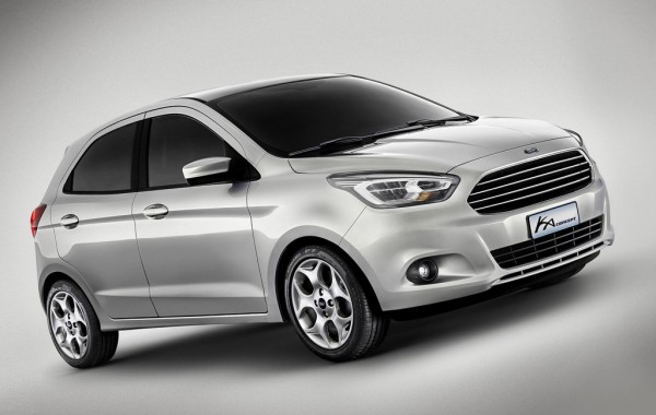 Ford Ka Concept 1 600x380 at New Ford Ka Concept Unveiled in Brazil