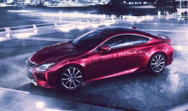 Lexus RC Coupe 2 600x353 at Lexus RC Coupe Revealed Ahead of Tokyo Debut