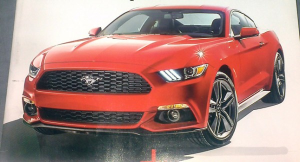 2015 Ford Mustang Leaks 1 600x324 at 2015 Ford Mustang Leaks Ahead of Official Debut