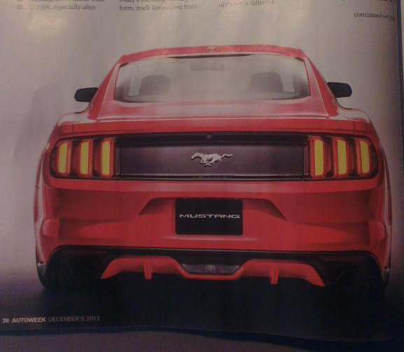 2015 Ford Mustang Leaks 2 at 2015 Ford Mustang Leaks Ahead of Official Debut