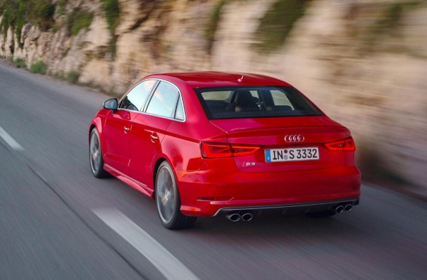 Audi S3 Saloon 2 600x394 at 2014 Audi S3 Saloon: UK Pricing and Specs