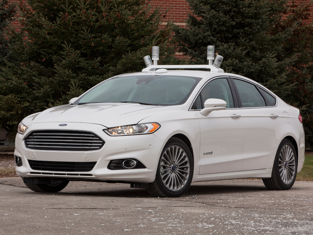 Autonomous Ford Fusion Hybrid 1 at Autonomous Ford Fusion Hybrid Research Vehicle Unveiled