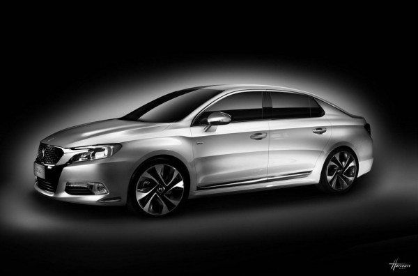 Citroen DS 5LS 2 600x396 at Citroen DS 5LS Revealed for China