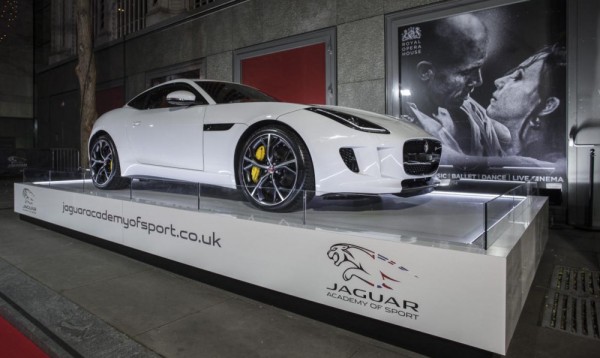 Jaguar F Type Coupe Academy 0 600x358 at Jaguar F Type Coupe at Academy of Sports Awards
