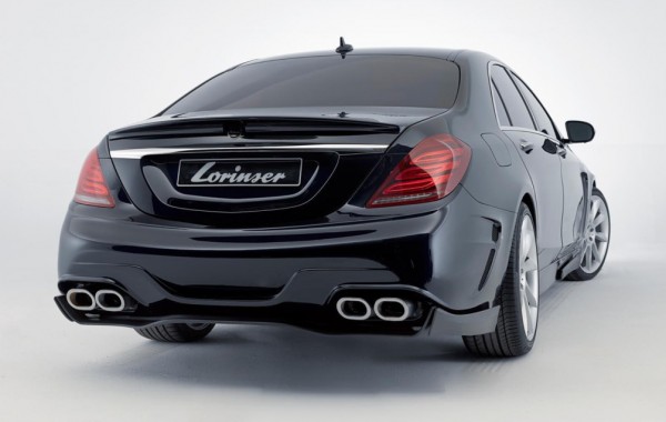 Lorinser S Class 2014 2 600x380 at Lorinser Mercedes S Class W222 Revealed at Essen