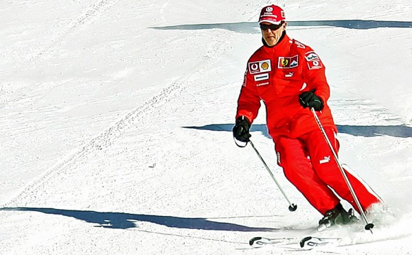 schumacher skiing 600x372 at Michael Schumacher in Coma Following Skiing Accident (Updated at 10:56 GMT)
