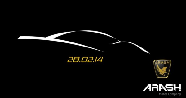 Arash teaser 1 600x316 at Arash Cars to Unveil a New Model Next Month
