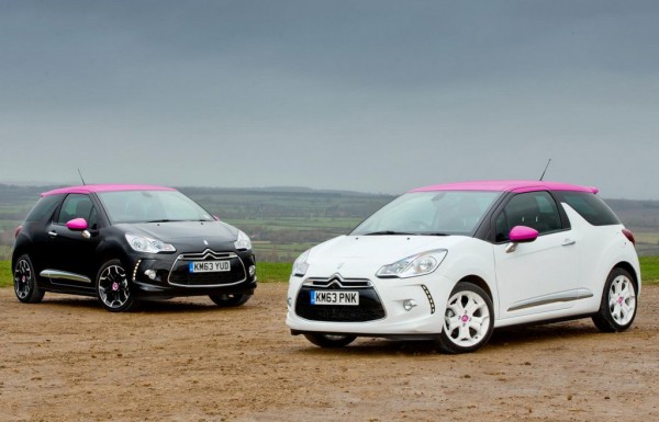 Citroen DS3 Pink 0 600x385 at Citroen DS3 Pink Editions Launched in the UK