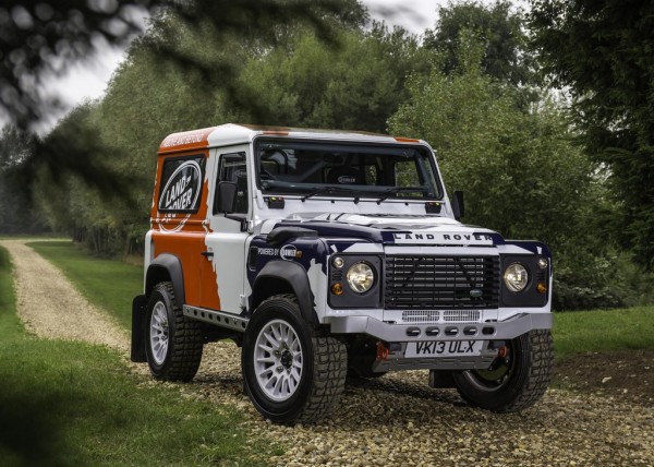 Defender Challenge Rally Car 600x428 at Defender Challenge Rally Car by Bowler: Autosport 2014 