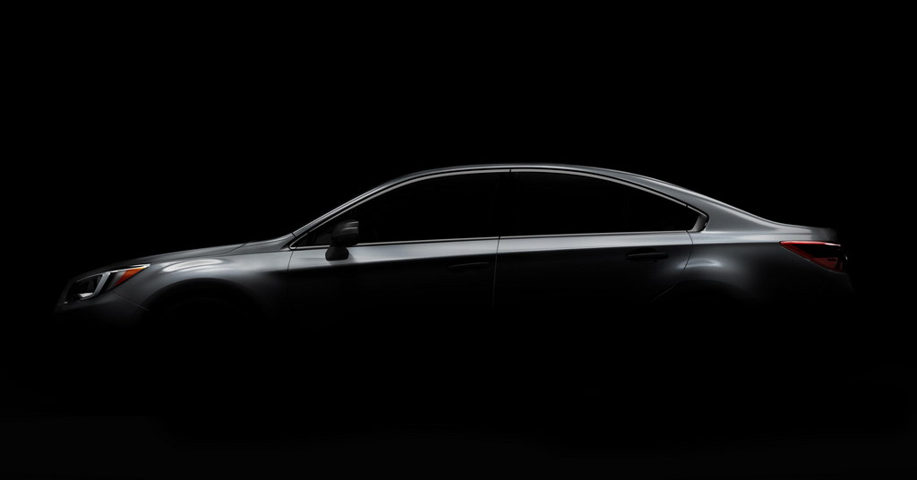 Legacy Teaser  image large 123 at 2015 Subaru Legacy Teased Ahead of Chicago Debut