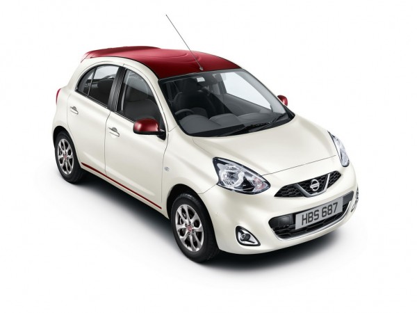 Nissan Micra SV b white 600x450 at Nissan Micra Limited Edition for UK