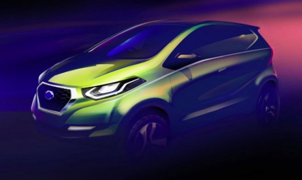 datsun sketch 600x358 at New Datsun Concept Teased in Official Sketch