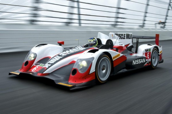 nissan muscle milk 1 600x399 at Nissan Returns to Sports Car Racing in America