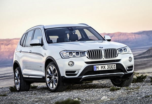 2015 bmw x3 0 600x411 at 2015 BMW X3 Facelift Unveiled