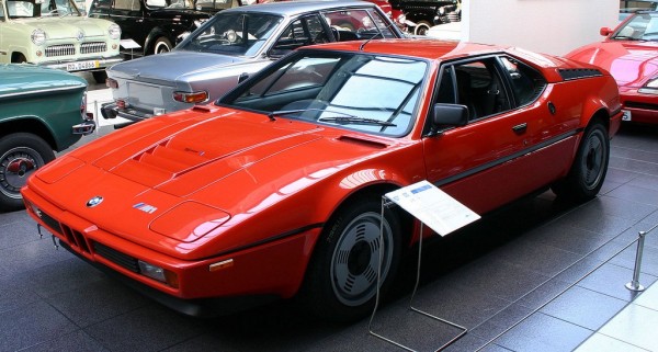 BMW M1 600x321 at 40 Years of BMW “M” History
