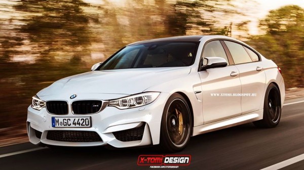 BMW M4 Gran Coupe 600x336 at Rendering: BMW M4 Gran Coupe