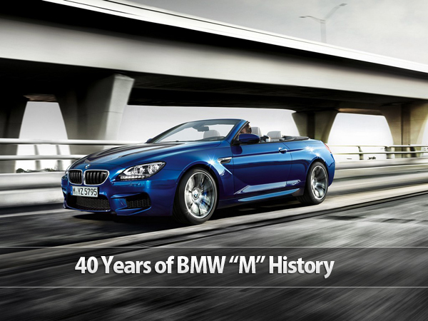BMW M6 Convertible1 at 40 Years of BMW “M” History