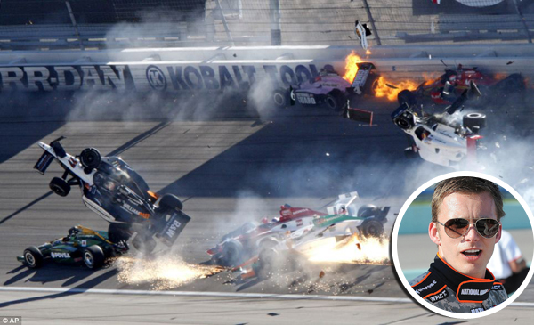 Dan Wheldon Crash at Motorsport Tragedies