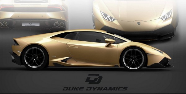 Duke Dynamics Lamborghini Huracan 1 600x305 at Duke Dynamics Previews Lamborghini Huracan Styling Kit