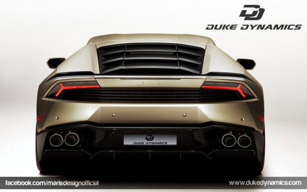 Duke Dynamics Lamborghini Huracan 3 600x375 at Duke Dynamics Previews Lamborghini Huracan Styling Kit