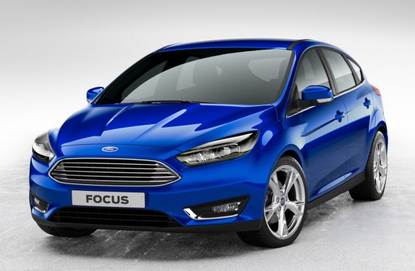 Ford Focus Facelift leak 1 600x393 at First Look: 2014 Ford Focus Facelift