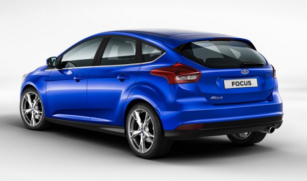 Ford Focus Facelift leak 2 600x355 at First Look: 2014 Ford Focus Facelift