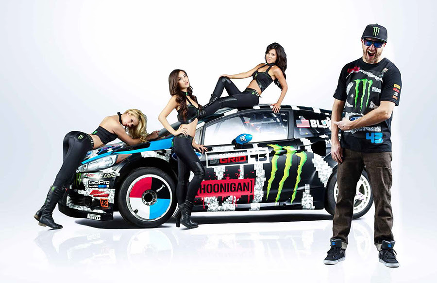 Ken Block 2014 Livery a at Ken Block Starts a Busy 2014 Season with New Livery