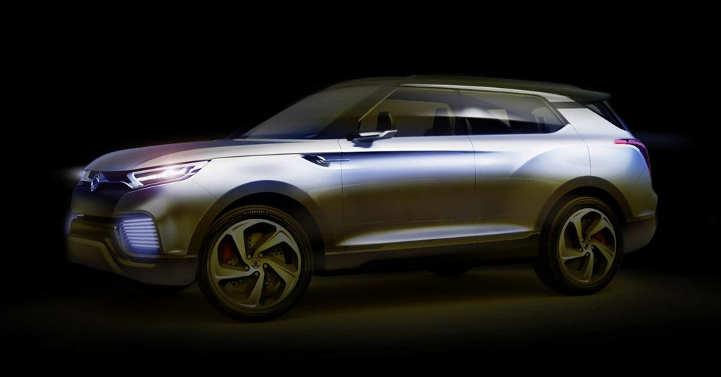 SsangYong XLV Concept 1 at Suzuki Celerio Announced for Geneva Motor Show