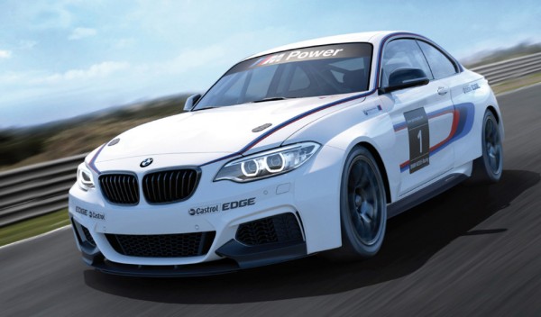 bmw m235i racing 600x352 at BMW M235i Racing: New Action Footage Released