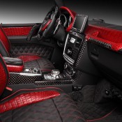 g65 topcar interior 3 175x175 at TopCar Mercedes G65 AMG Interior with Red Crocodile Leather