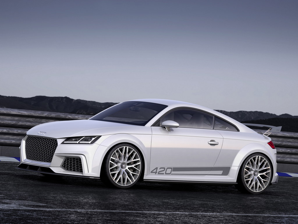 Geneva 2014: Audi TT Quattro Sport Concept