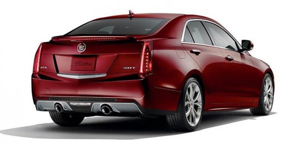 Cadillac ATS Crimson 2 600x290 at 2014 Cadillac ATS Crimson Special Edition	