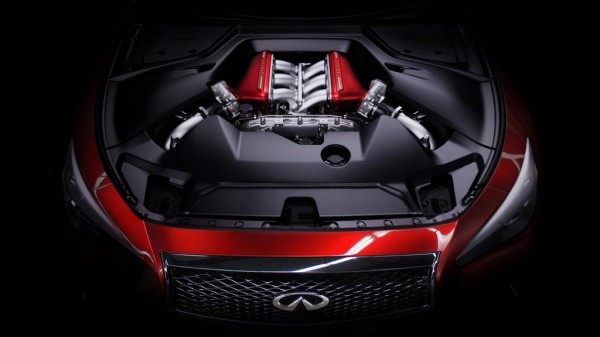 Infiniti Q50 Eau Rouge V6 600x337 at Geneva 2014: Infiniti Q50 Eau Rouge with 568 hp V6 Engine