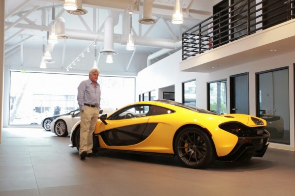 Jay Leno McLaren P1 0 600x399 at Jay Leno’s McLaren P1 Delivered – The First in the US