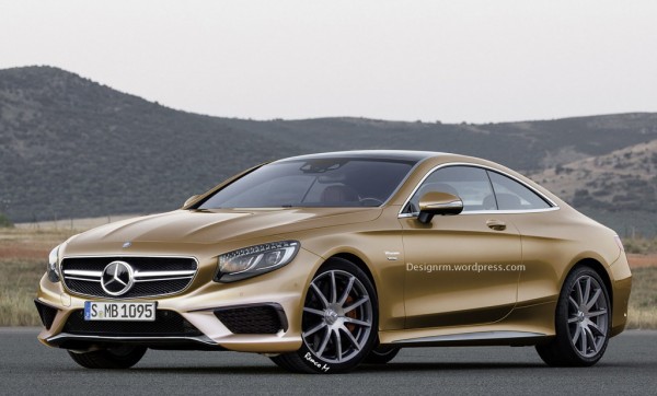 Mercedes S63 AMG Coupe Render 2 600x362 at This Is What Mercedes S63 AMG Coupe May Look Like