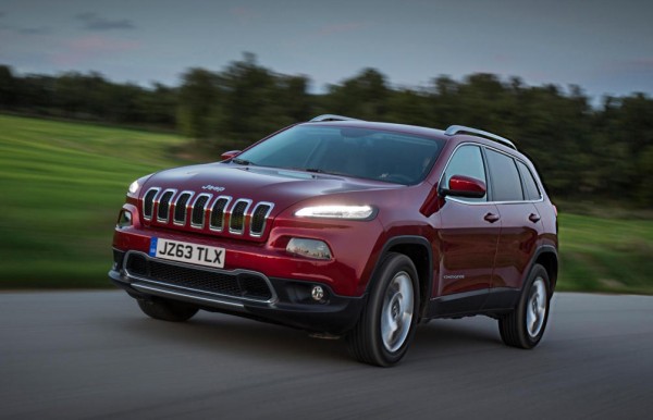 2014 Jeep Cherokee Uk 600x386 at 2014 Jeep Cherokee Priced from £25,495 in the UK