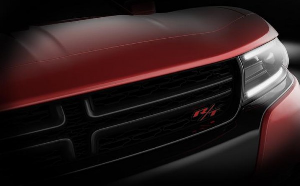 2015 Dodge Charger Teased 600x373 at New Look 2015 Dodge Charger Teased Ahead of NY Debut