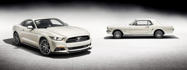 2015 Ford Mustang 50 Year 00 600x226 at 2015 Ford Mustang 50 Year Limited Edition Revealed