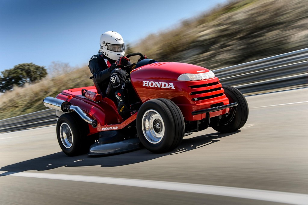 Honda Mean Mower 0 at Honda Mean Mower Is Officially the World’s Fastest Lawnmower