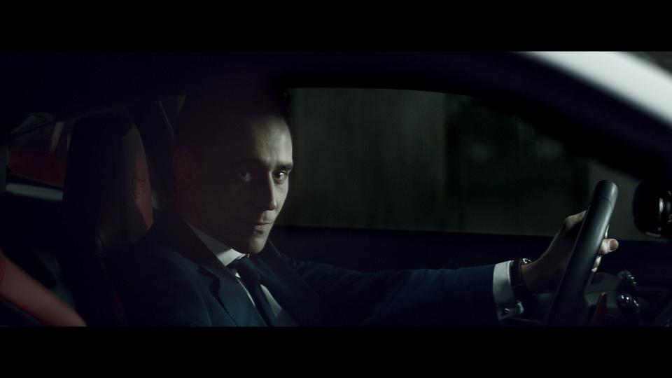 Jaguar F Type Coupe and Tom Hiddleston at Jaguar F Type Coupe and Tom Hiddleston Present The Art of Villainy