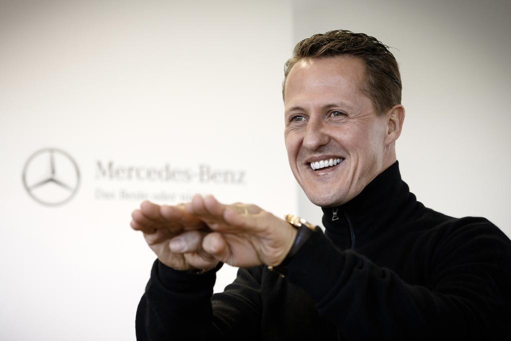 Michael Schumacher at Michael Schumacher Showing Signs of Awakening