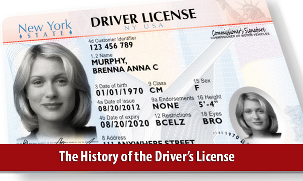 New York Sample License1 at The History of the Driver’s License