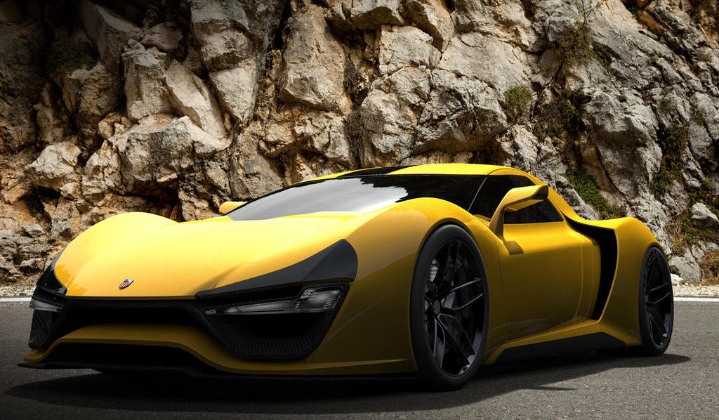 Trion Nemesis 0 at Trion Nemesis 2,000 hp Super Car Imagined by American Firm