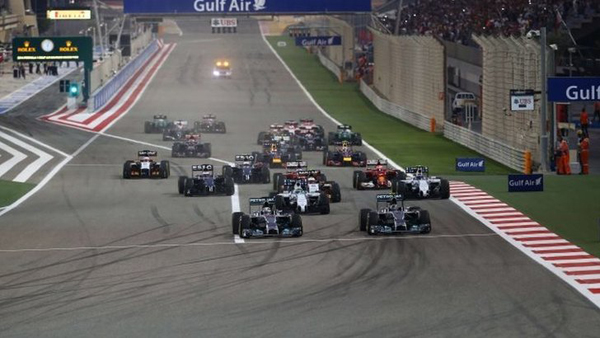 bahrain4 at Hamilton Hangs On In Bahrain