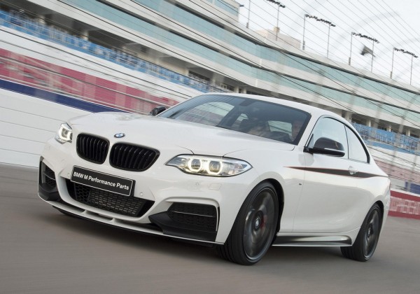 bmw m235i coupe m performance 600x420 at BMW M2 in the Works   Will Have 400 Horsepower