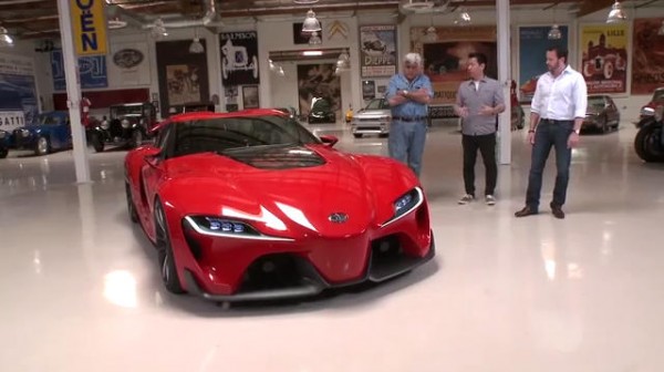 ft1 jay leno garage 600x336 at Toyota FT 1 Concept Shows Up at Jay Leno’s Garage
