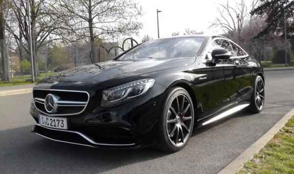 s63 amg scoop 600x356 at Up Close with Mercedes S63 AMG Coupe