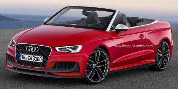 Audi RS3 Cabriolet Rendering 1 600x300 at Audi RS3 Cabriolet Rendering Based on Clubsport Quattro