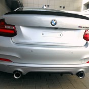BMW 235i fitted with M Performance 5 175x175 at BMW 235i M Performance Parts Shows Up in Abu Dhabi