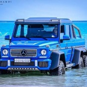 Blue Mercedes G63 AMG 6x6 1 175x175 at Blue Mercedes G63 AMG 6x6 from Saudi Arabia